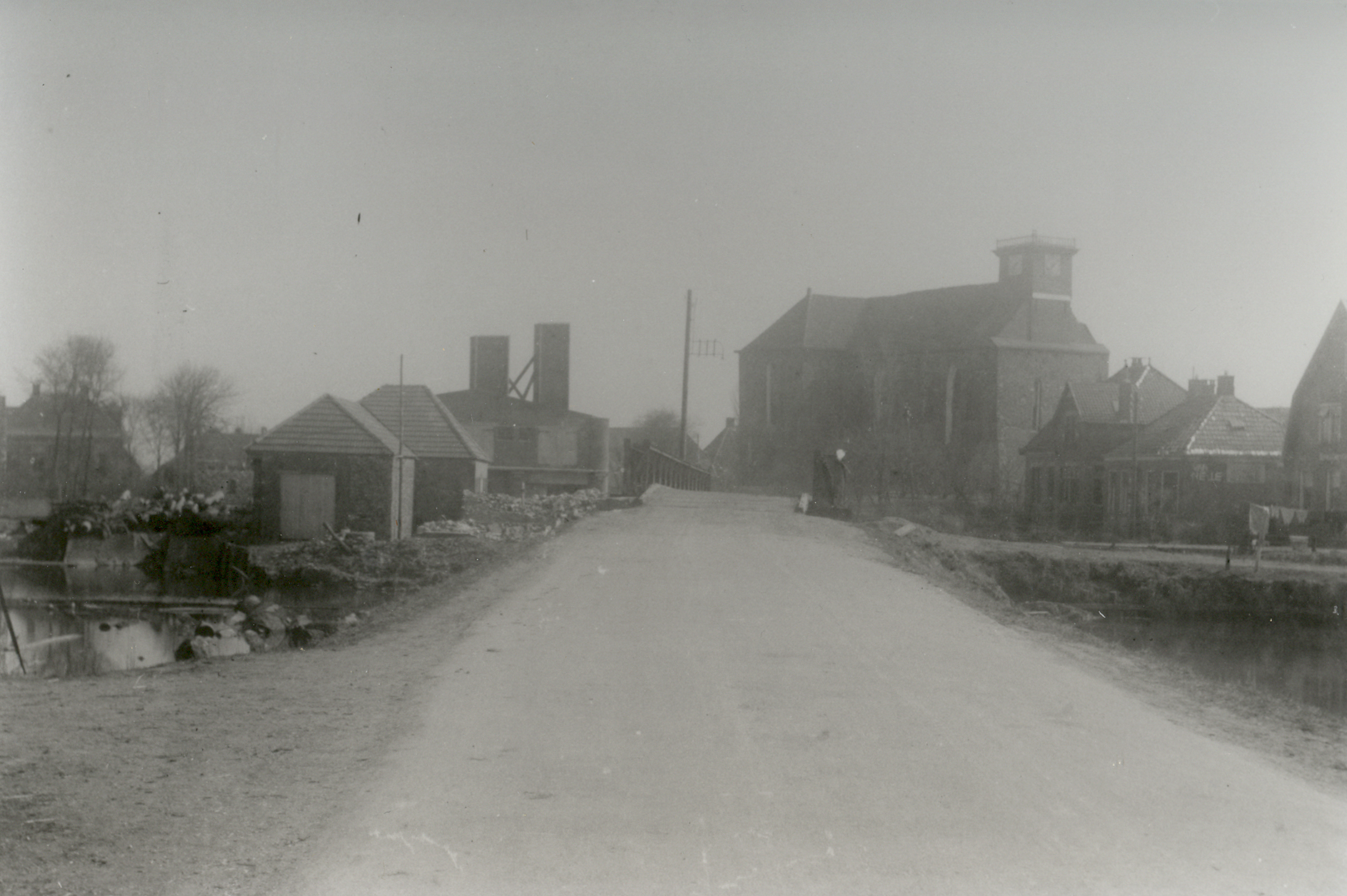 Baileybrug in Holwierde 1 - 1945